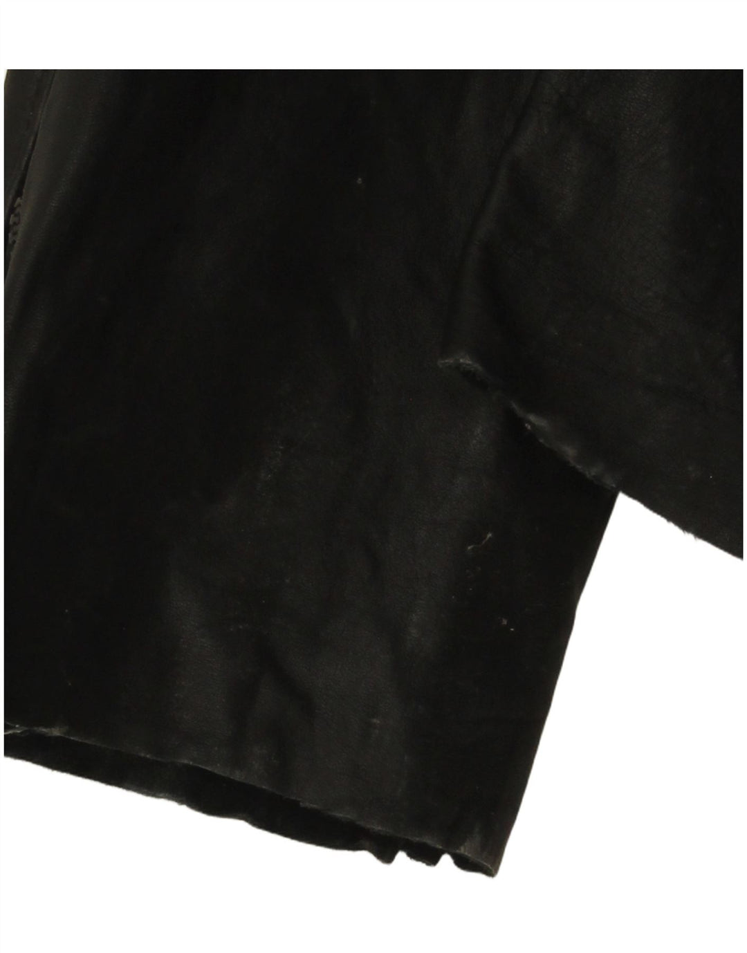 Salopetă din piele fără mâneci pentru femei VINTAGE UK 12 Piele neagră medie