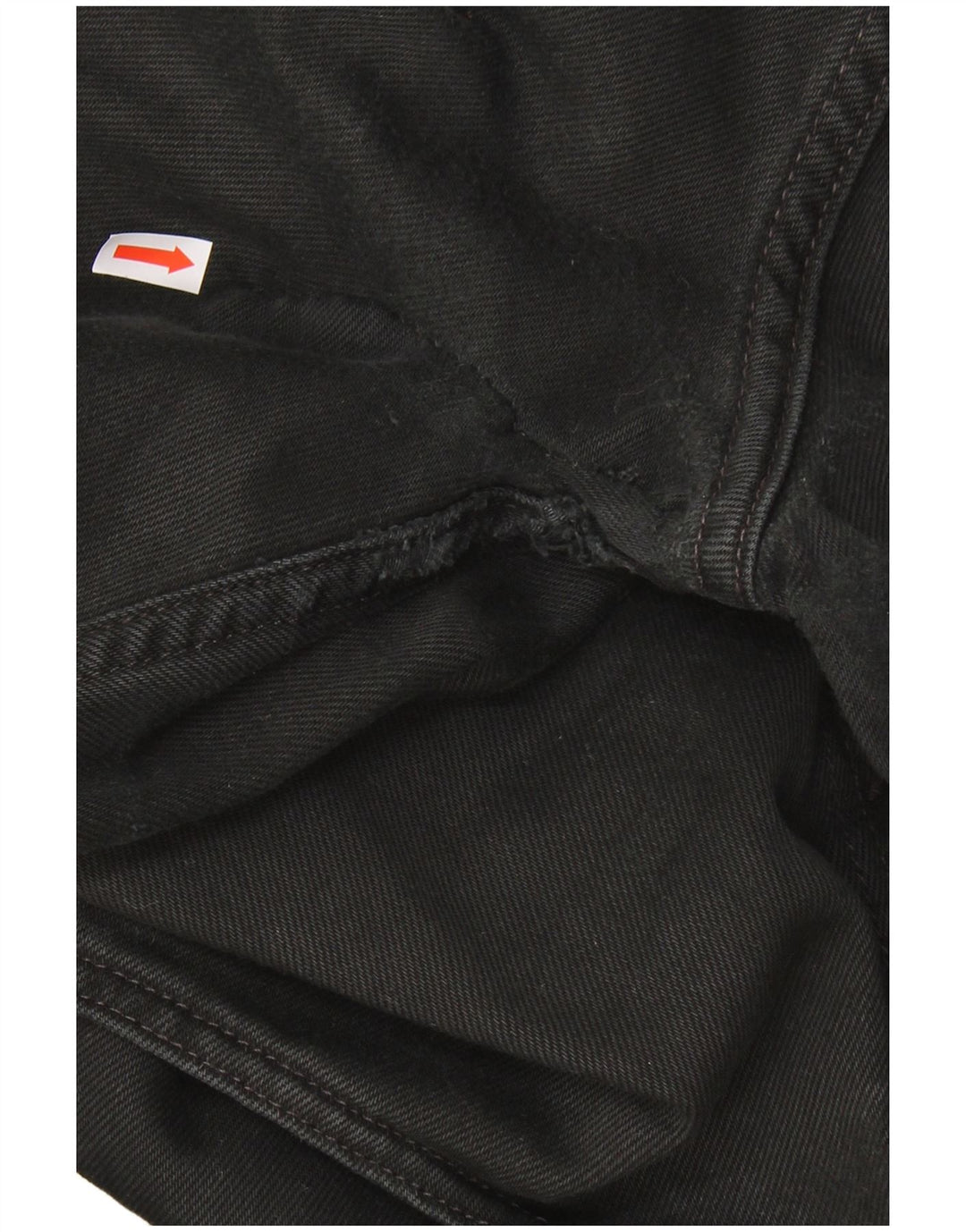 Blugi drepti pentru bărbați LEVI'S 581 W33 L30 bumbac negru