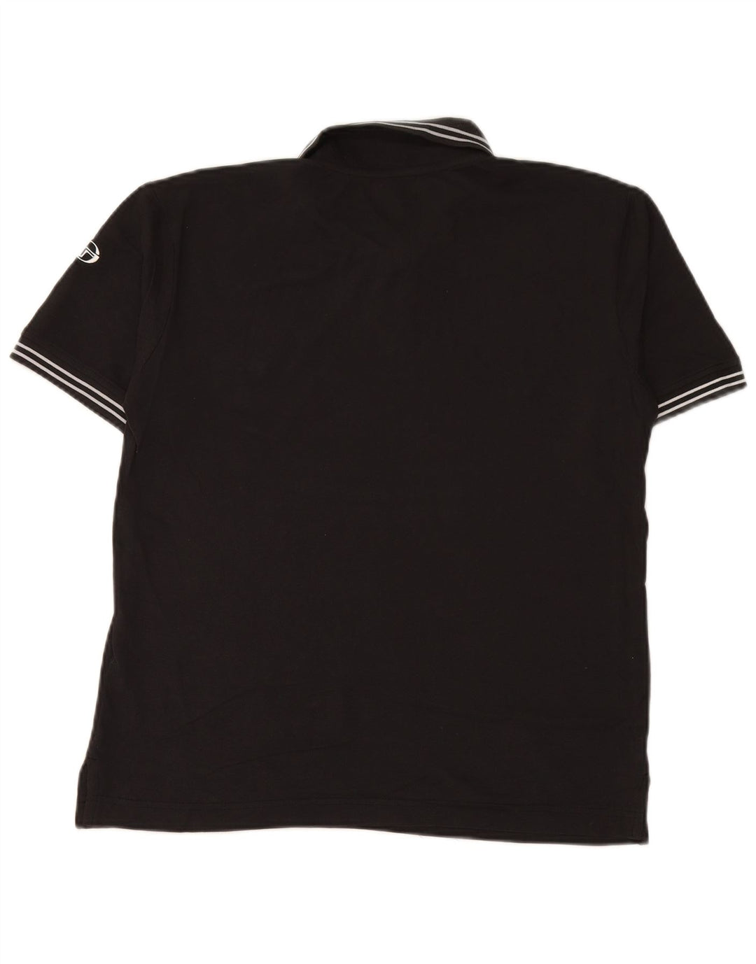 SERGIO TACCHINI Tricou polo pentru bărbați, bumbac negru mare