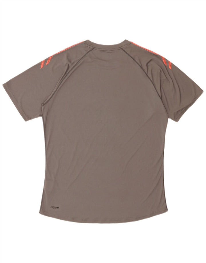 Asics Bărbați Tricou Top XL Gri Poliester Geometric