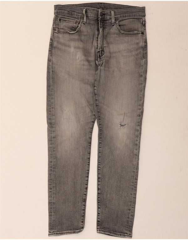 Blugi conici 512 distressed Slim Tapered pentru bărbați Levi's W32 L30 gri