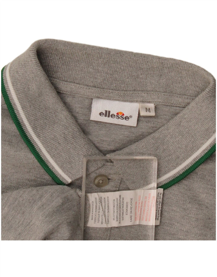 Tricou polo pentru femei Ellesse, bumbac cu pete gri mediu