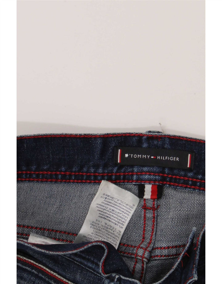 Blugi Tommy Hilfiger pentru femei Bleecker Slim W13 L28 Bumbac albastru