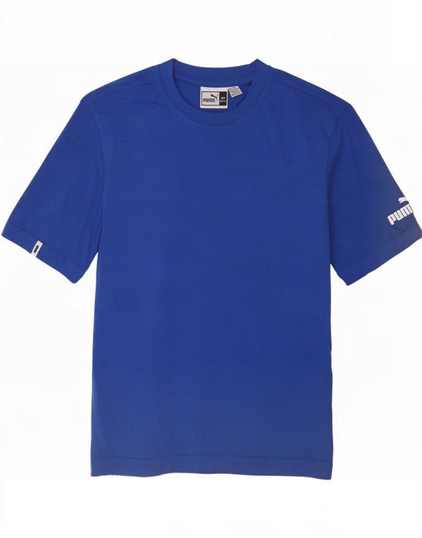 Tricou pentru bărbați Puma Top XS Blue Bumbac