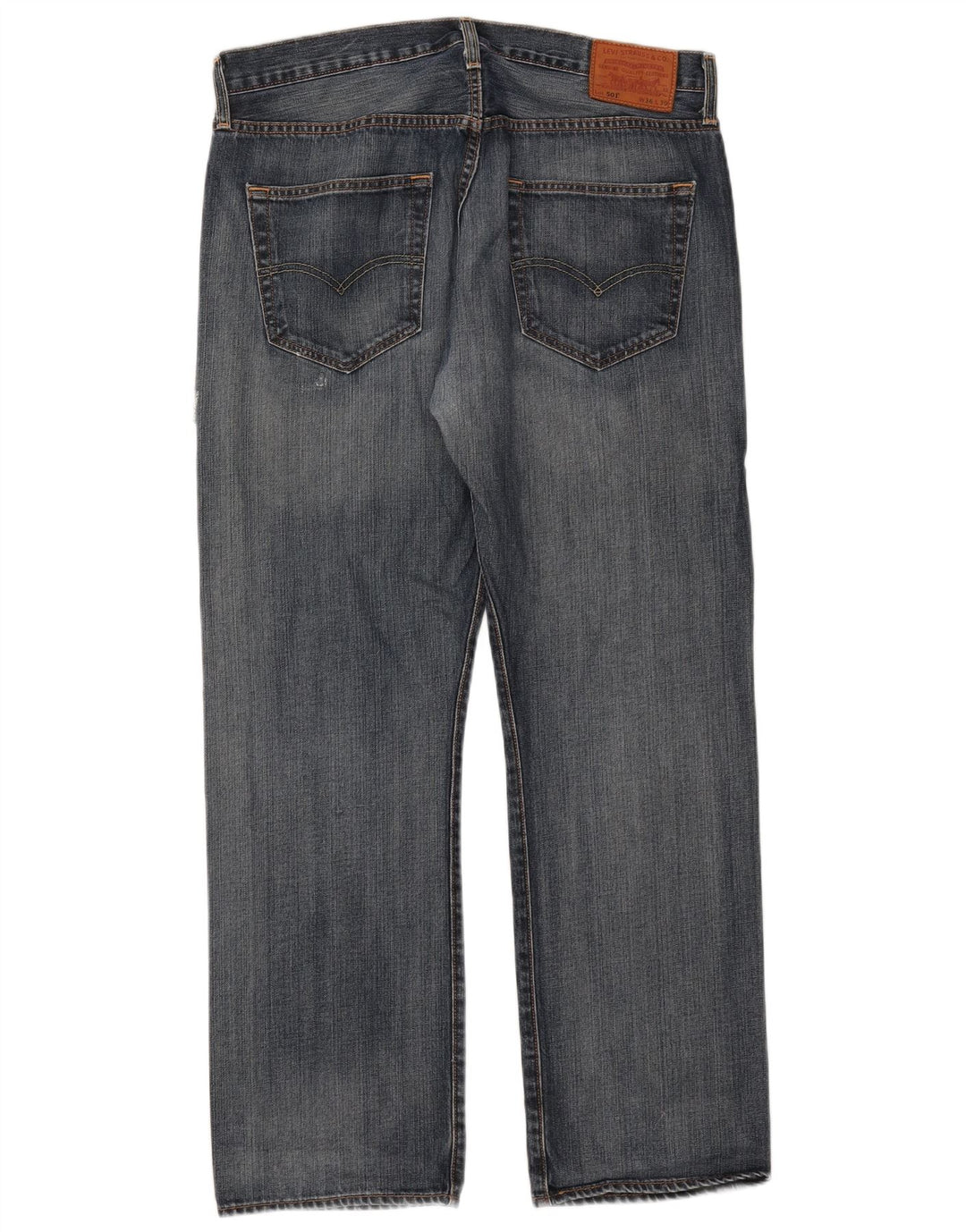 Blugi drepti pentru bărbați Levi's 501 W36 L30 Bumbac albastru
