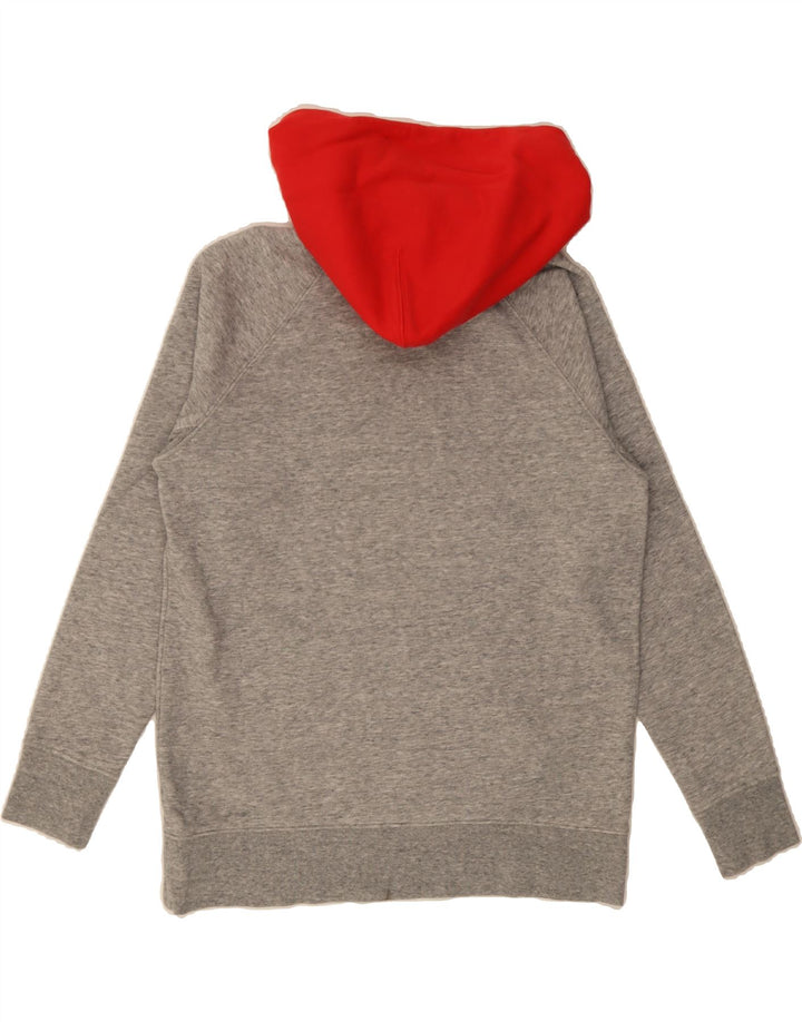 LEVI'S Mens Hoodie Jumper Small Grey Colourblock Cotton Vintage Levi's and Second-Hand Levi's from Messina Hembry 
