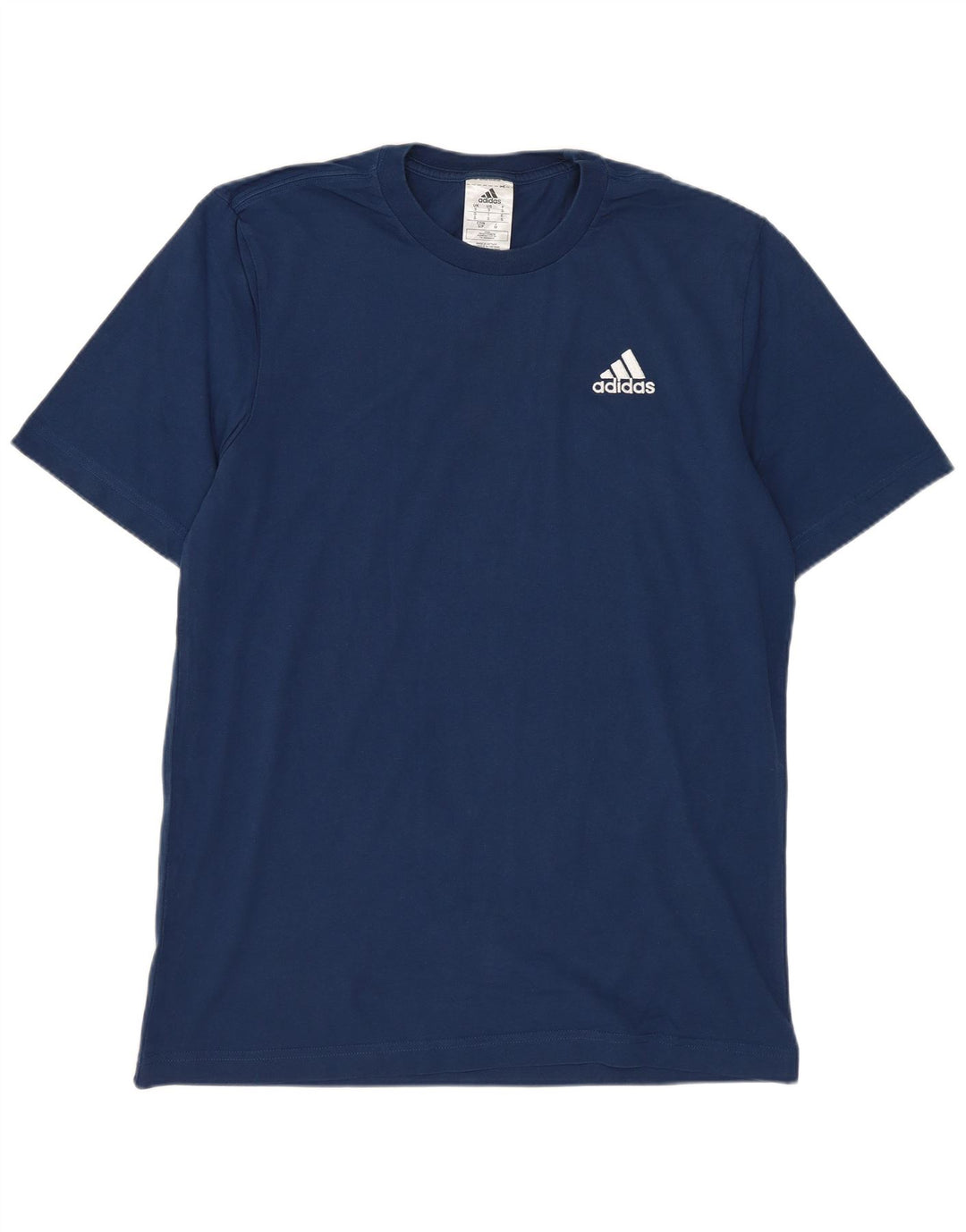 Tricou pentru bărbați Adidas Top mic din bumbac bleumarin