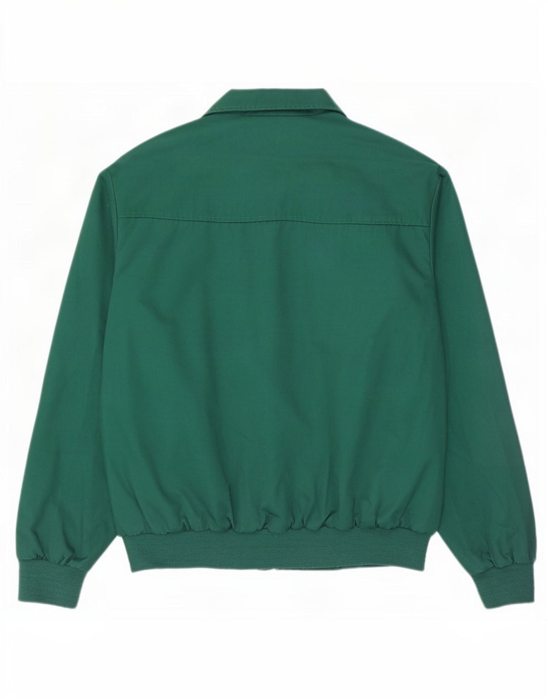Bomber vintage pentru bărbați UK 40, mare, verde, poliester