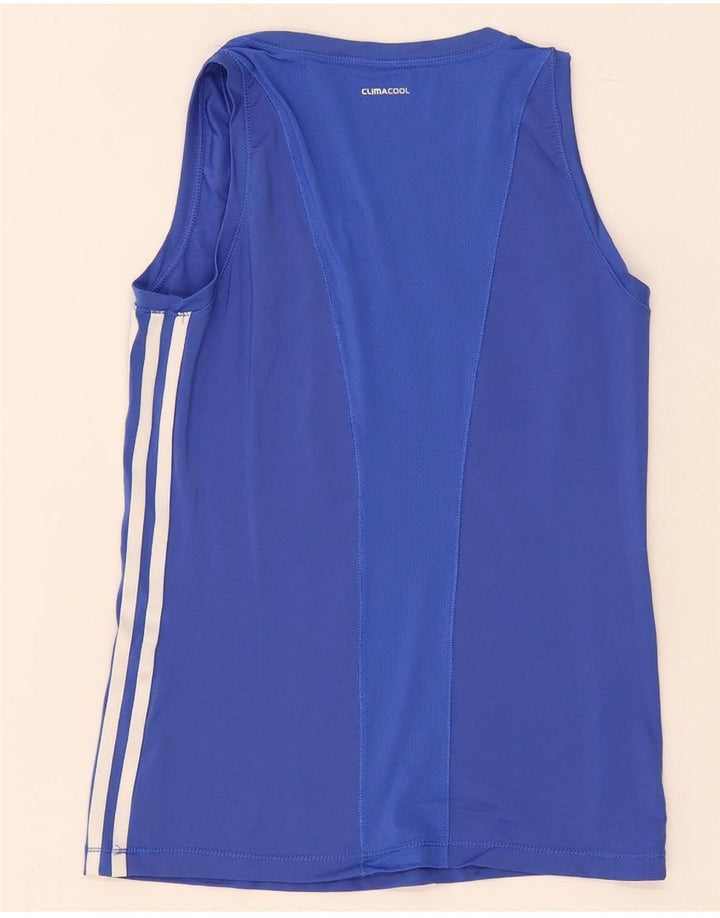 Adidas Climacool Vest Top pentru femei UK 8/10 Small Blue