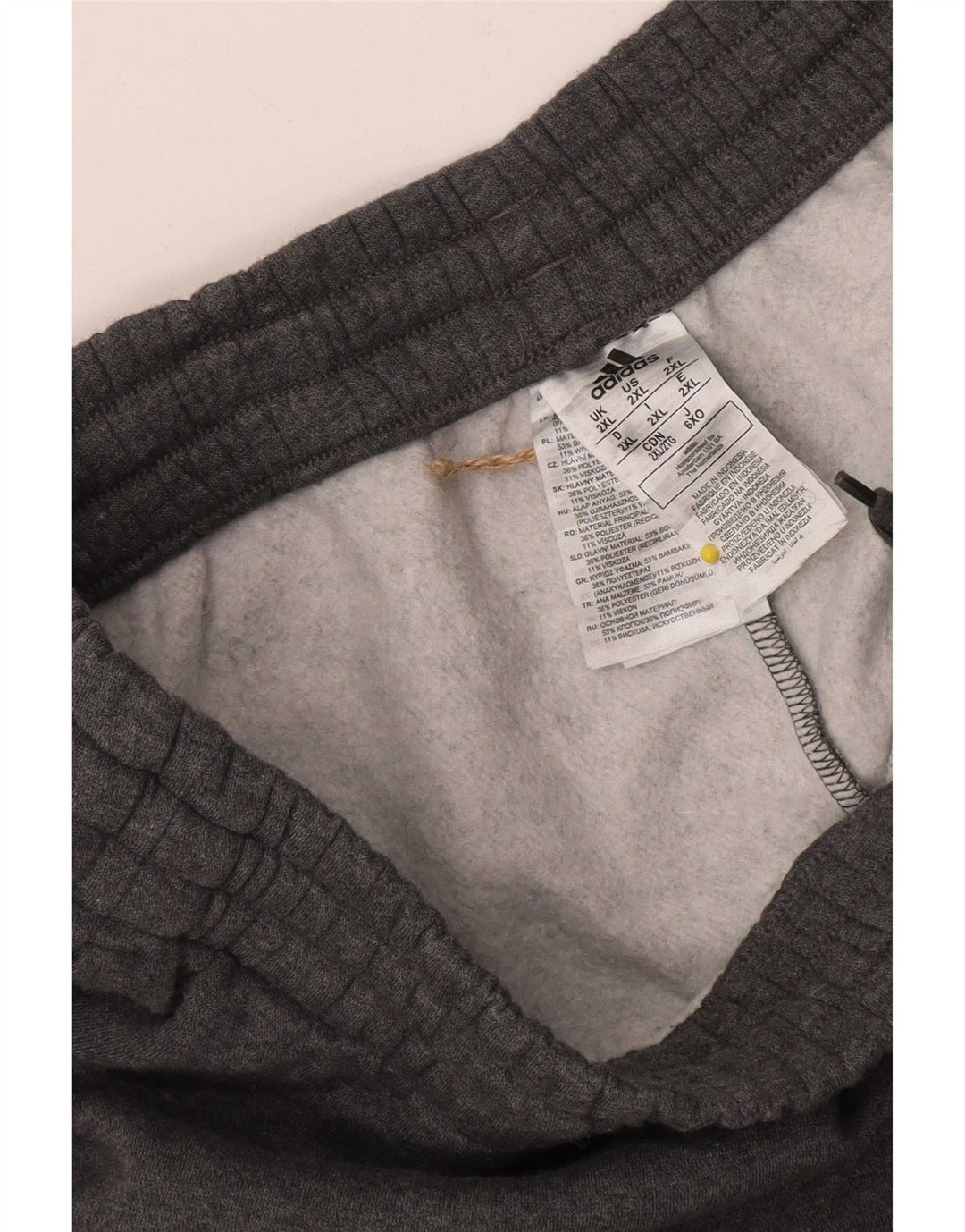 Pantaloni de trening pentru bărbați Adidas Pantaloni de jogging 2XL Gri poliester