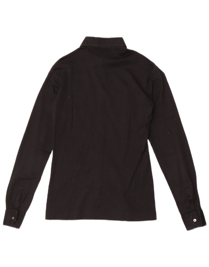 Cămașă Vintage pentru femei UK 10 Small Black