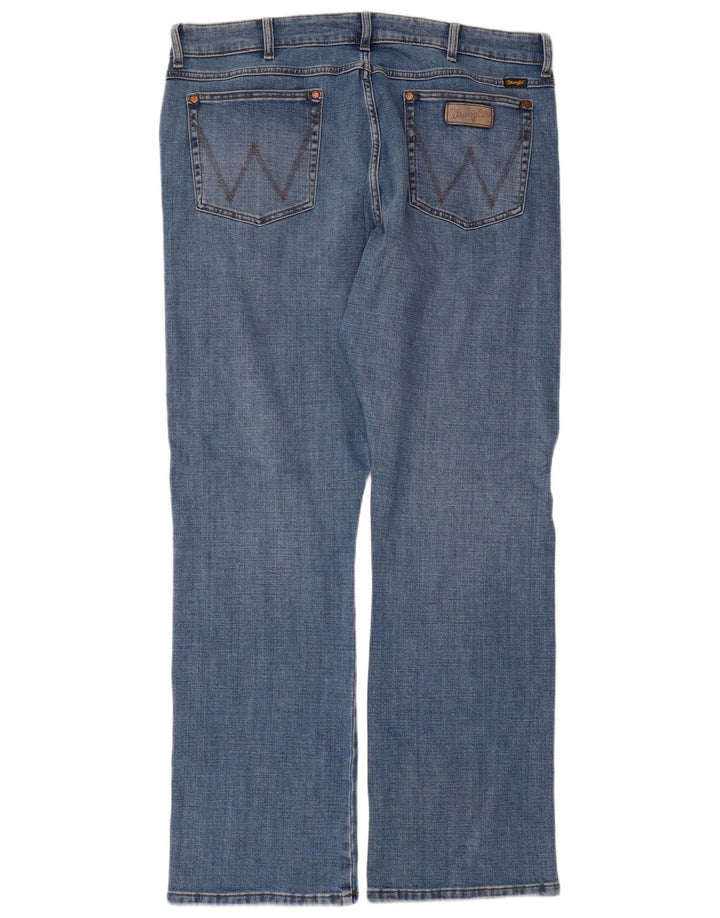 Blugi drepte pentru bărbați Wrangler Texas W38 L32 albastru