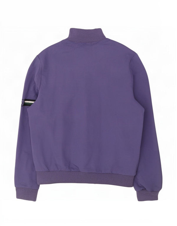 Jachetă Bomber cu grafică pentru bărbați Harmont & Blaine UK 44 2XL Violet Rayon