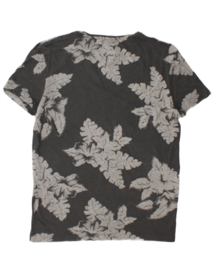 Tricou Bărbați All Saints Top Medium Gri Floral Bumbac