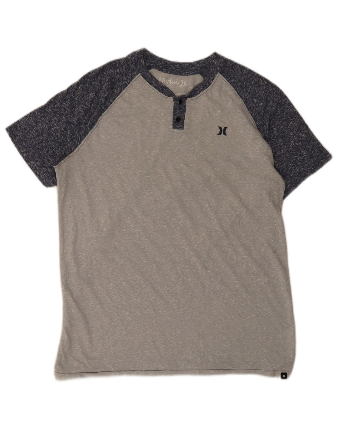 Tricou Hurley Premium Fit pentru bărbați Top Mediu Gri Poliester Colorblock