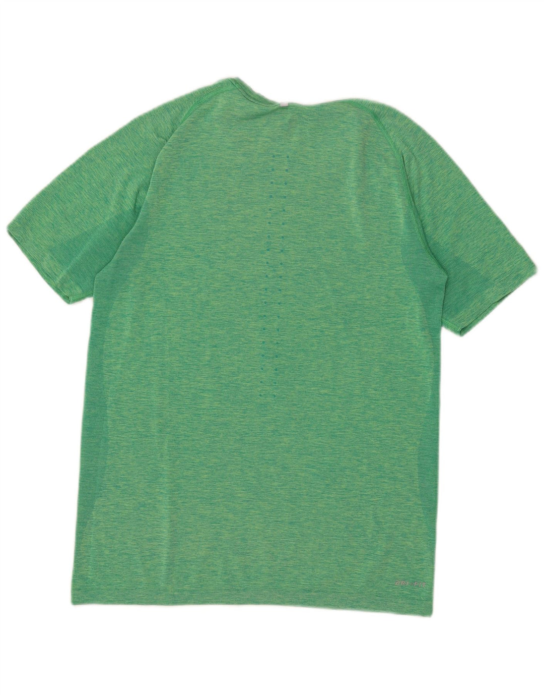 Tricou pentru bărbați Nike Dri Fit Top cu dungi verzi medii