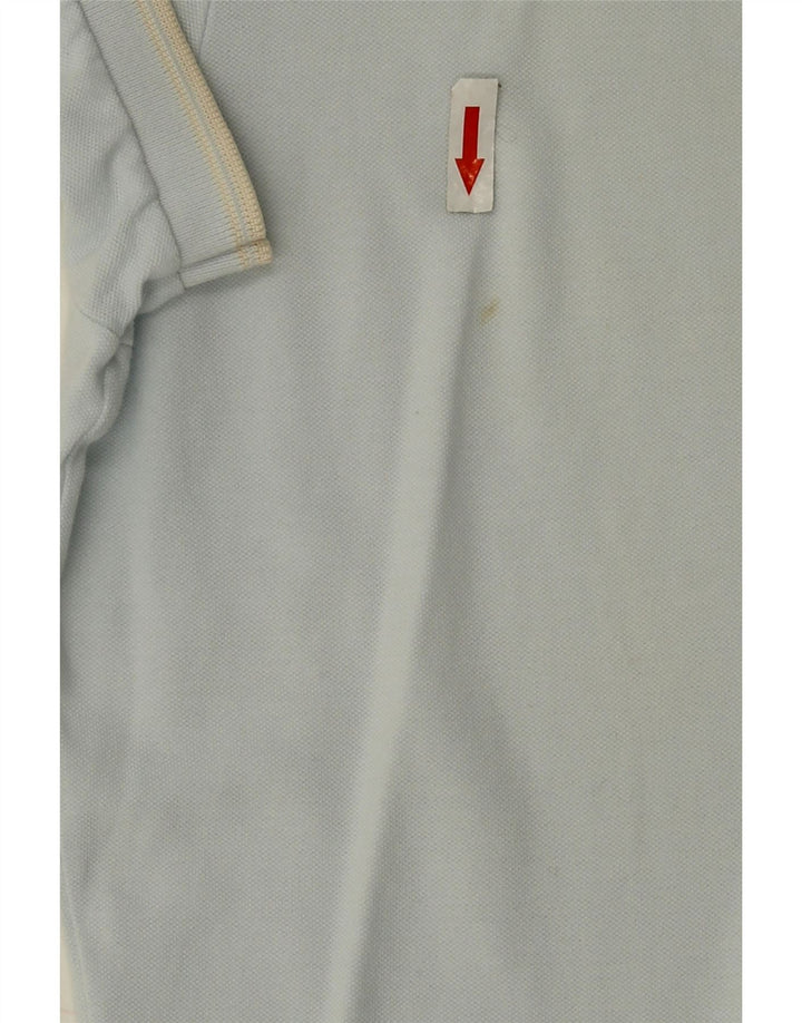 Fred Perry Tricou Polo Femei UK 16 Mare Bumbac Albastru