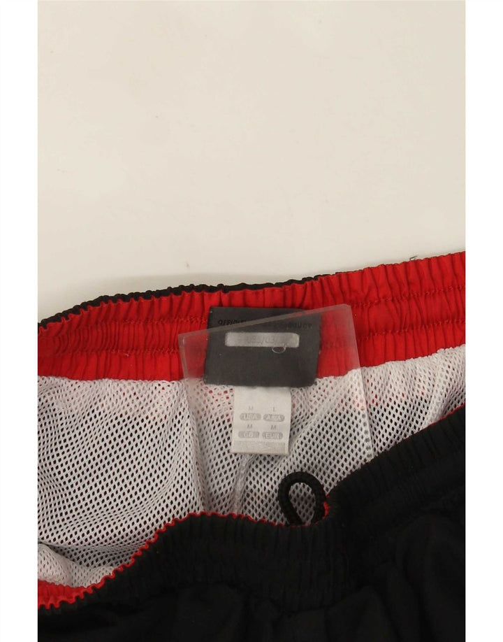 Pantaloni de trening grafic Umbro pentru bărbați, negru mediu