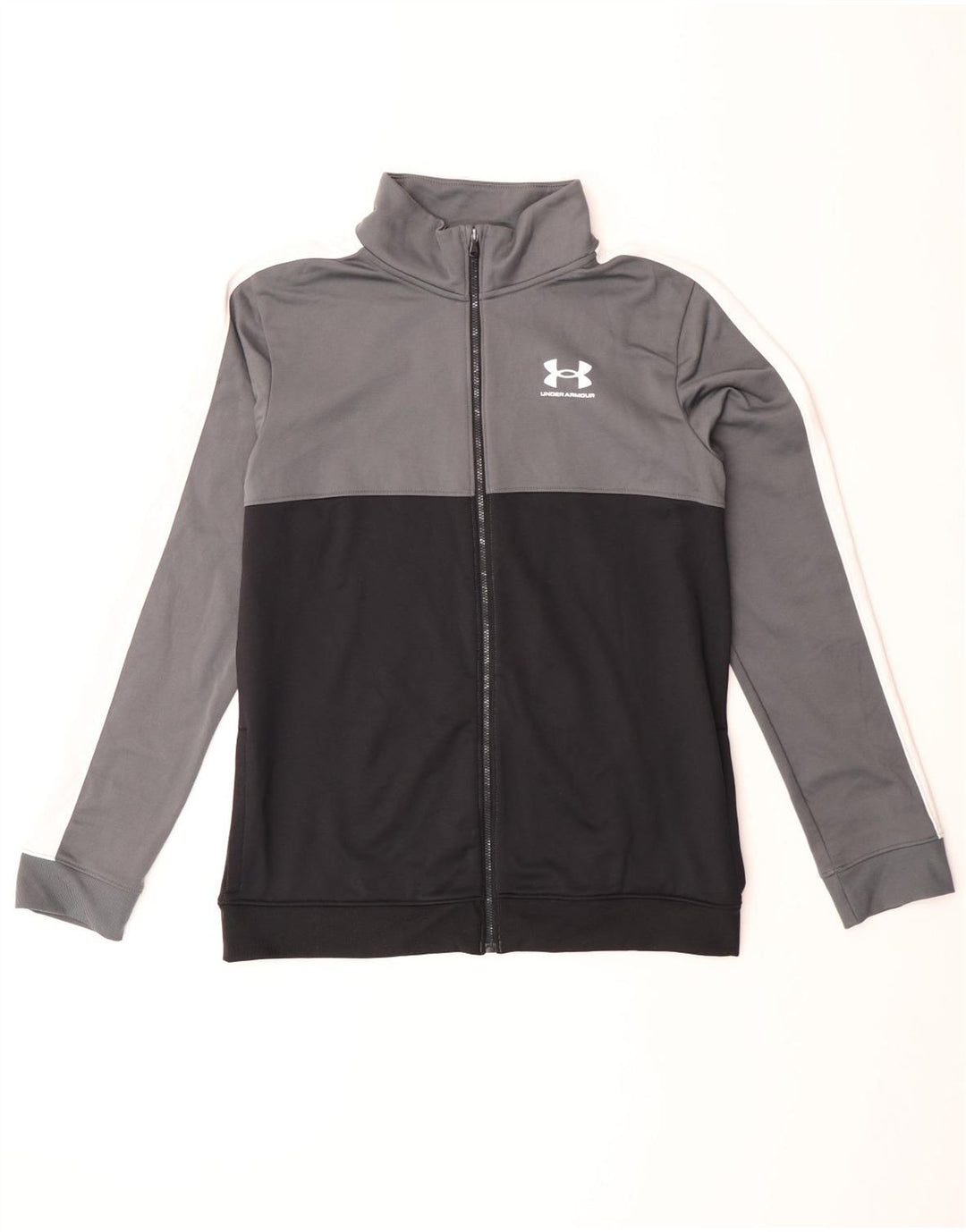 Jachetă de trening pentru băieți Under Armour, 13-14 ani, XL, gri Colorblock