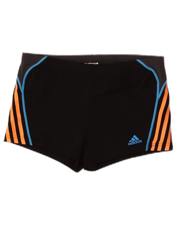 Pantaloni scurți de înot Adidas pentru bărbați Infinitex UK 38 Poliester negru mic