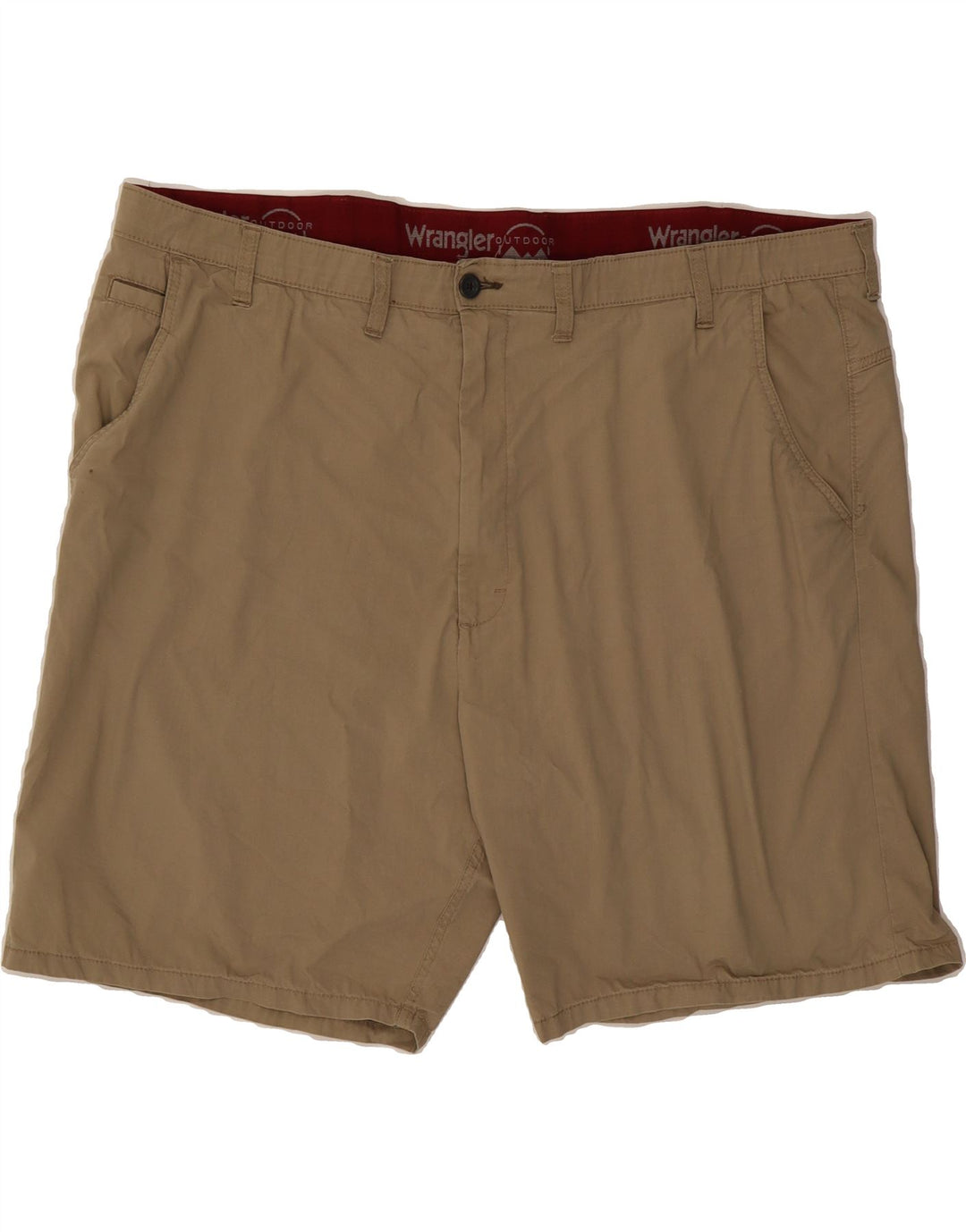 WRANGLER Mens Chino Shorts W46 3XL  Brown Vintage Wrangler and Second-Hand Wrangler from Messina Hembry 