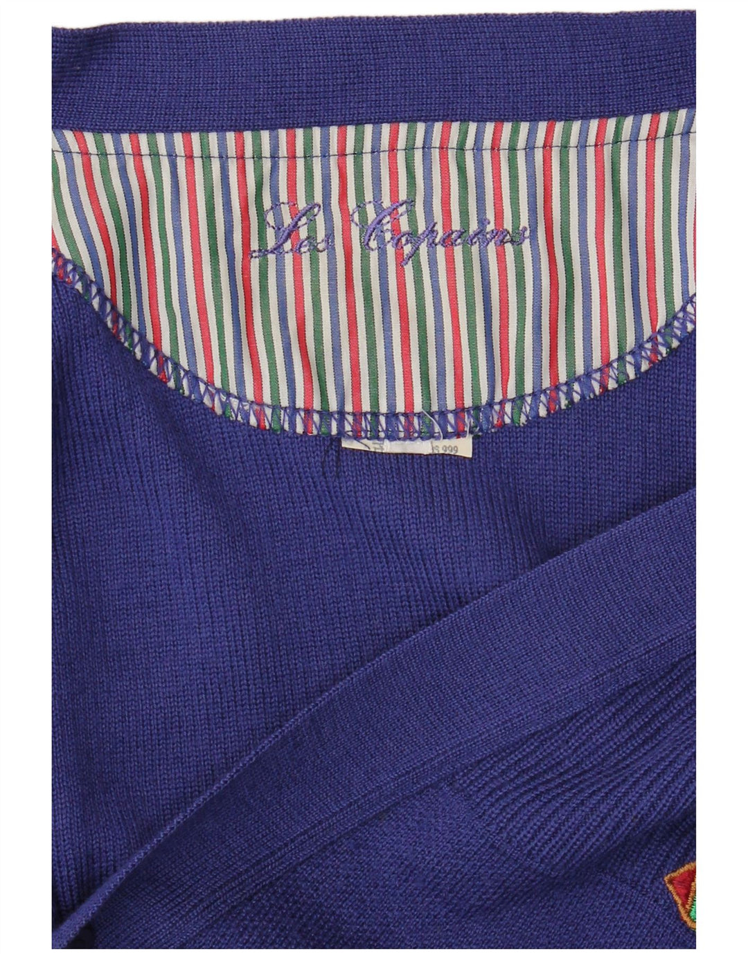 Pulover cardigan LES COPAINS pentru bărbați, mare, albastru