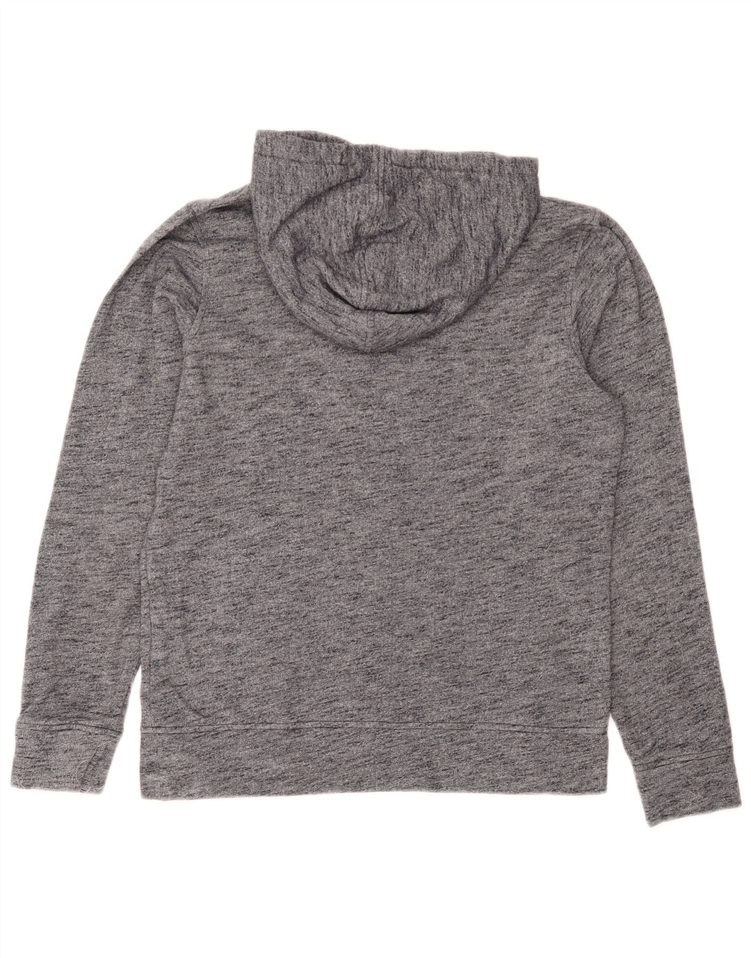 JACK & JONES Pulover cu glugă cu grafic pentru bărbați, bumbac cu pete, albastru bleumarin