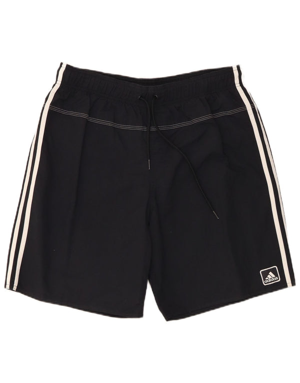 Pantaloni scurți de înot Adidas pentru bărbați, mari, negru, poliamidă