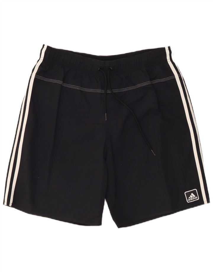 Pantaloni scurți de înot Adidas pentru bărbați, mari, negru, poliamidă