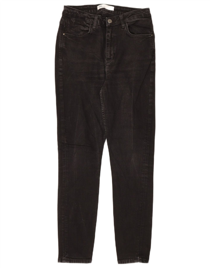 Blugi conici pentru femei Zara EU 40 Medium W30 L28 Negri