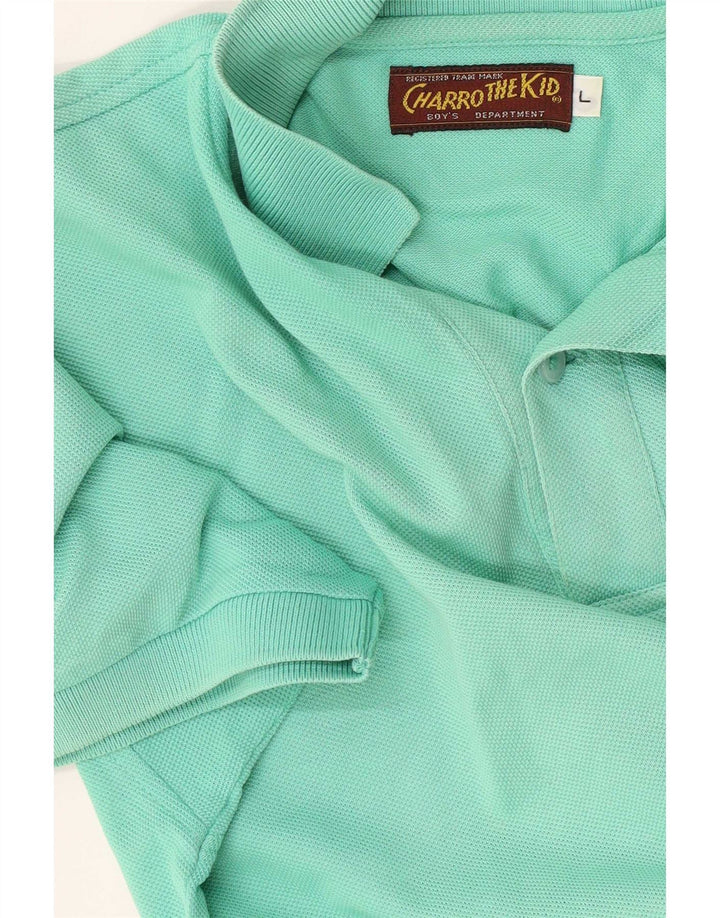 Tricou polo pentru băieți Charro 15-16 ani mare verde