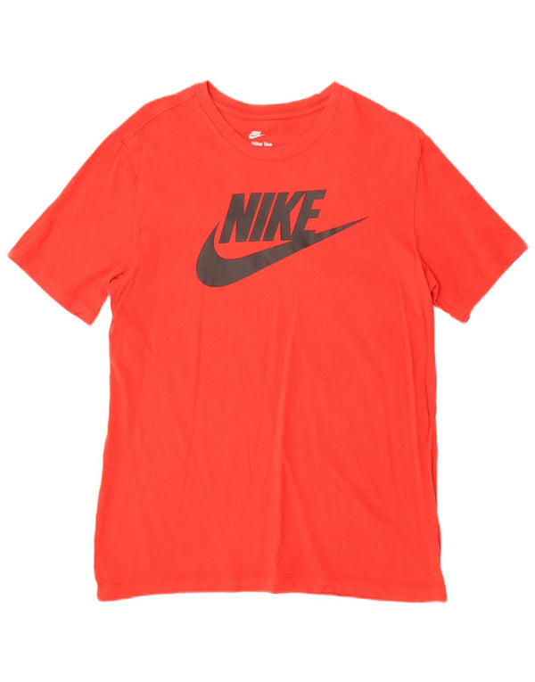 Nike Mens Graphic T-Shirt Top Medium Red
