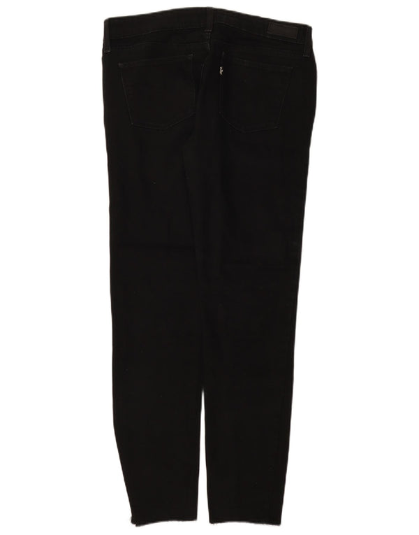 Blugi Levi's pentru femei, ușor curbate, subțiri W28 L28 negri