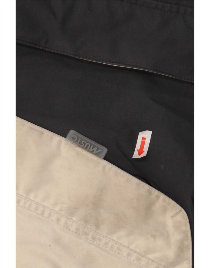 Jachetă impermeabilă cu glugă pentru băieți Musto 9-10 ani, negru, color block