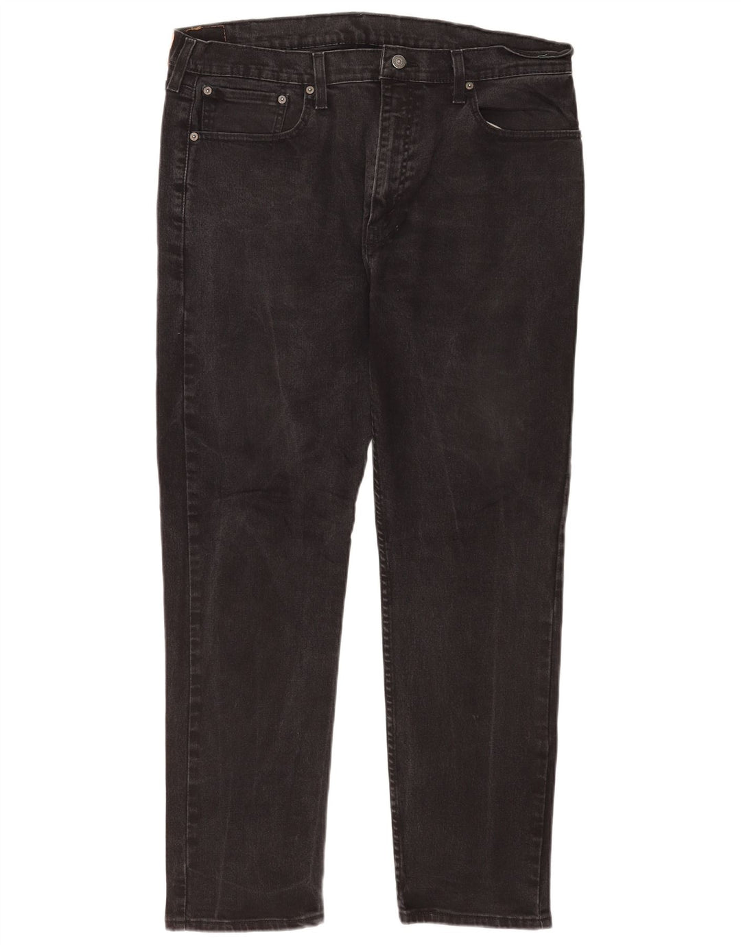 Blugi conici pentru bărbați Levi's 502 W38 L32 bumbac negru