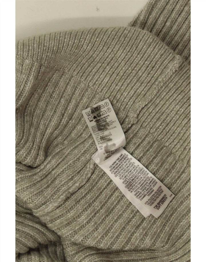 Pulover cardigan pentru femei Marks & Spencer UK 16 Poliester verde mare