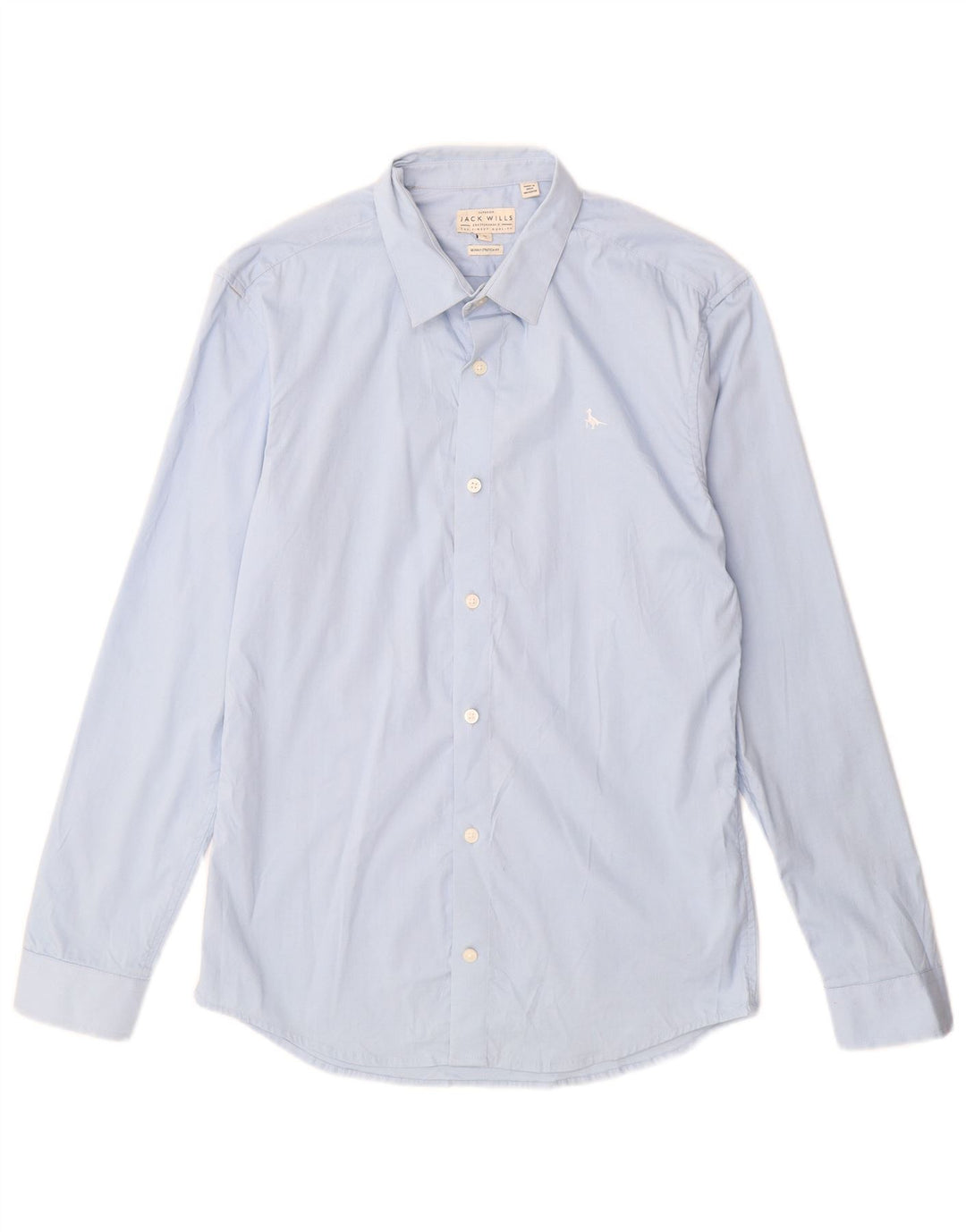 Cămașă Skinny Fit pentru bărbați JACK WILLS, bumbac albastru mediu