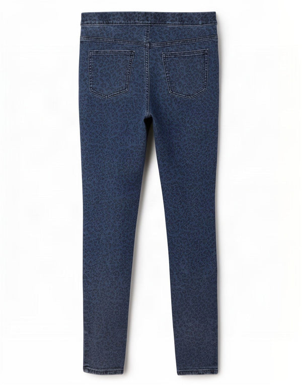 Blugi jegging pentru femei Marks & Spencer UK 14 Large W30 L28 Bleumarin