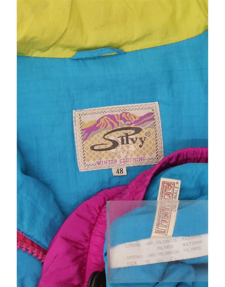 Jachetă de schi Silvy pentru bărbați, cu o formă lejeră, IT 48 Medium, multicoloră