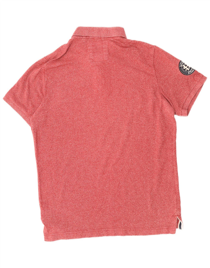 Tricou polo pentru bărbați SUPERDRY Classic Fit 2XL bumbac roșu