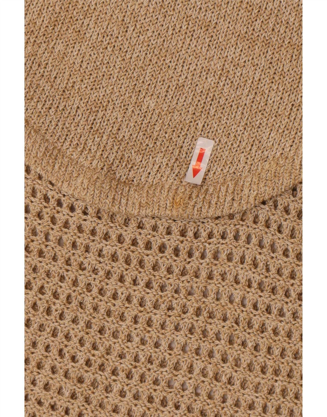 Fusta Maxi tricotată pentru femei Roisin McCarthy Medium W30 Beige Bumbac