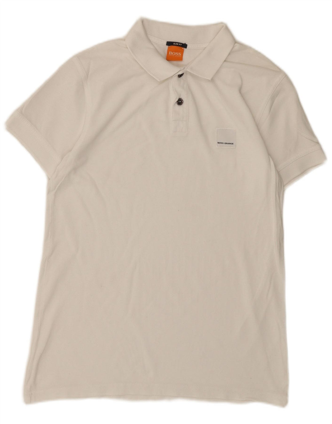 Tricou polo Hugo Boss Slim Fit pentru bărbați, alb, mic