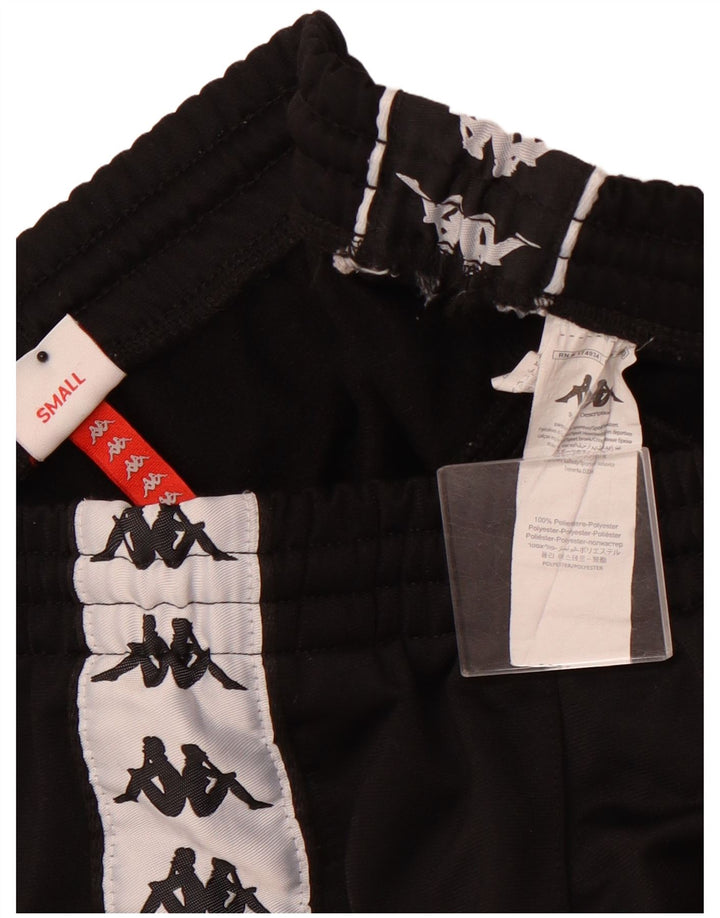 KAPPA Pantaloni de trening grafic pentru bărbați Pantaloni de jogging Mici Poliester negru