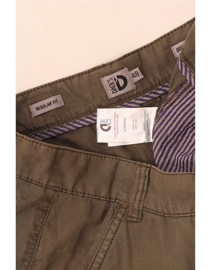 Pantaloni scurți chino Dack's Regular Fit IT 48 Medium W32 Kaki In