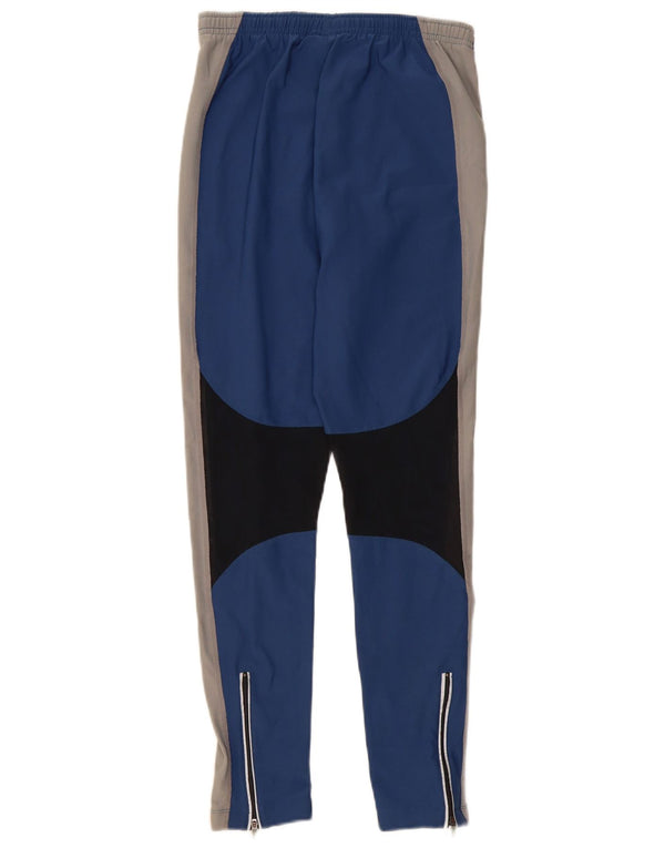 Pantaloni de trening Nike pentru femei UK 14, mare, albastru, poliester color bloc