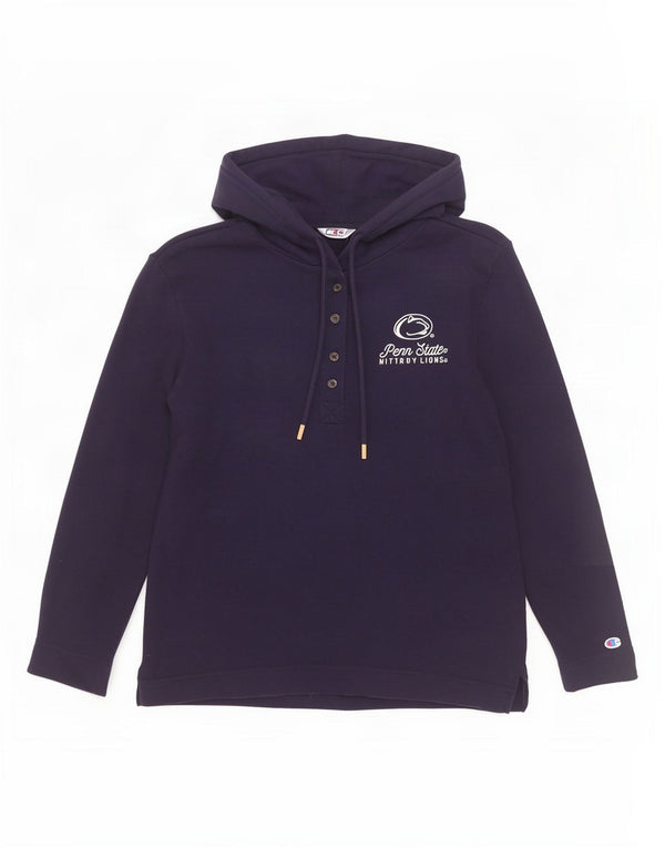 Pulover pentru femei Champion Nittany Lions Graphic Hoodie UK 10 Mic Bleumarin