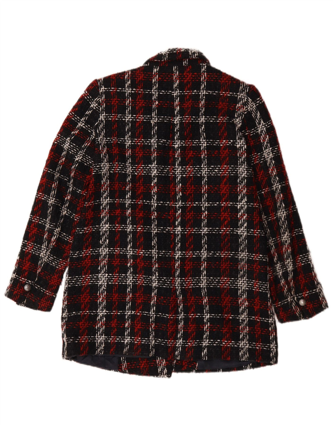 Blazer supradimensionat pentru femei Zara UK 6 XS Red Check
