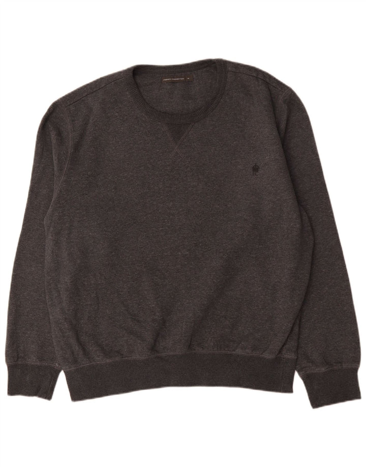 Hanorac pentru bărbați French Connection Jumper XL bumbac gri