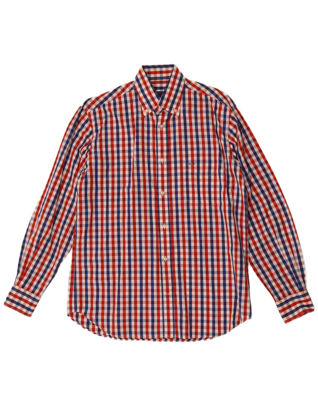 Cămașă pentru bărbați Paul & Shark Mărimea 39 Bumbac Gingham Mediu Multicolor