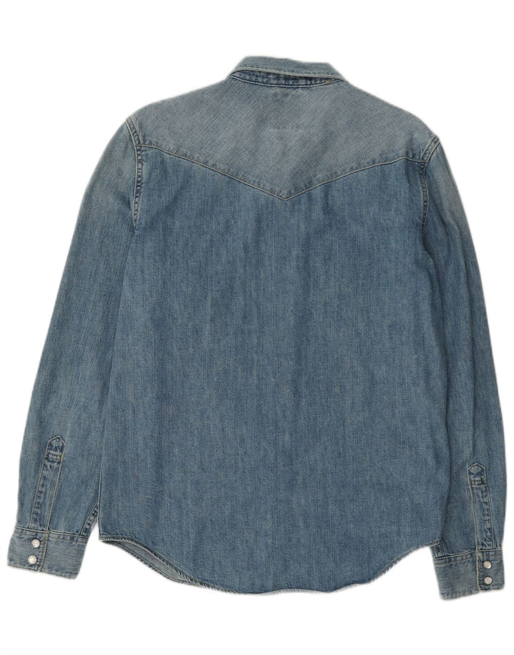 Cămașă Levi's Slim Fit Denim, Bumbac Albastru Mediu